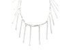 fringe metal decal bracelet