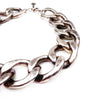 Hand molded chain link necklace