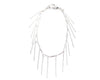 fringe metal decal bracelet