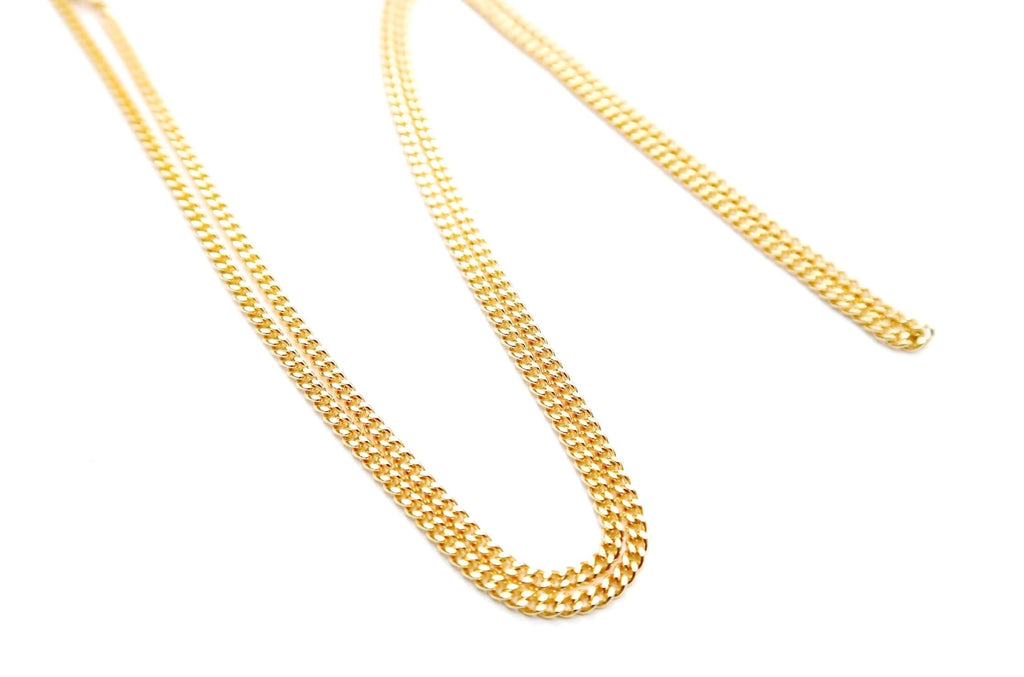 delicate thin chain necklace