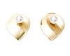 reversible teardrop stud earrings