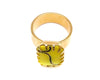 Yellow Stone Gold Ring