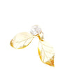double leaf delicate earrings