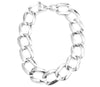 flat chain link necklace