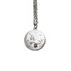 silver Capricorn pendant necklace