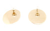 flat oval reversible earrings