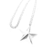 star pendent on a delicate chain