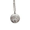 silver libra pendant necklace 