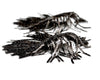 Large Gunmetal Chain Fringe Earrings